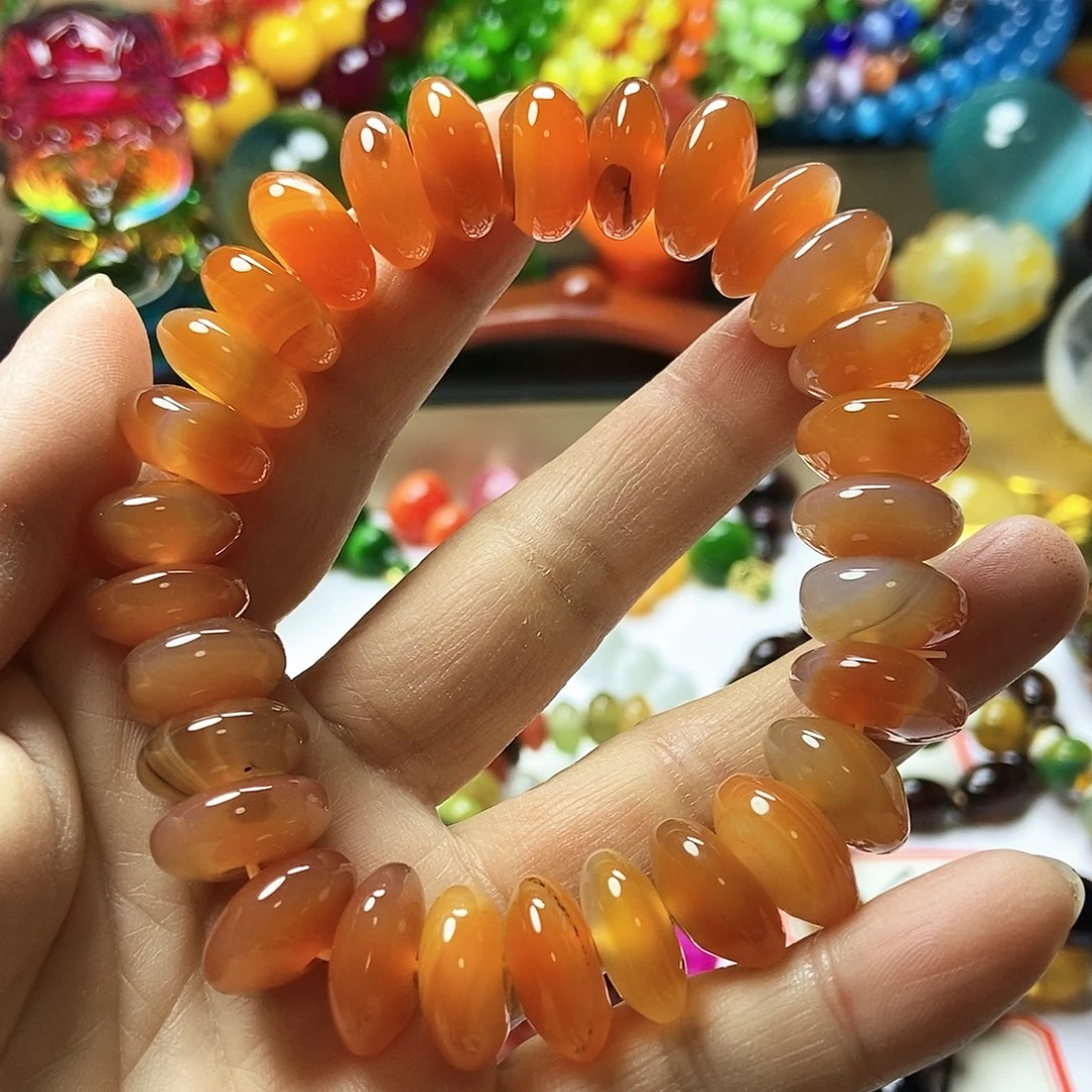 玛瑙/玉髓手链未镶嵌谢*?