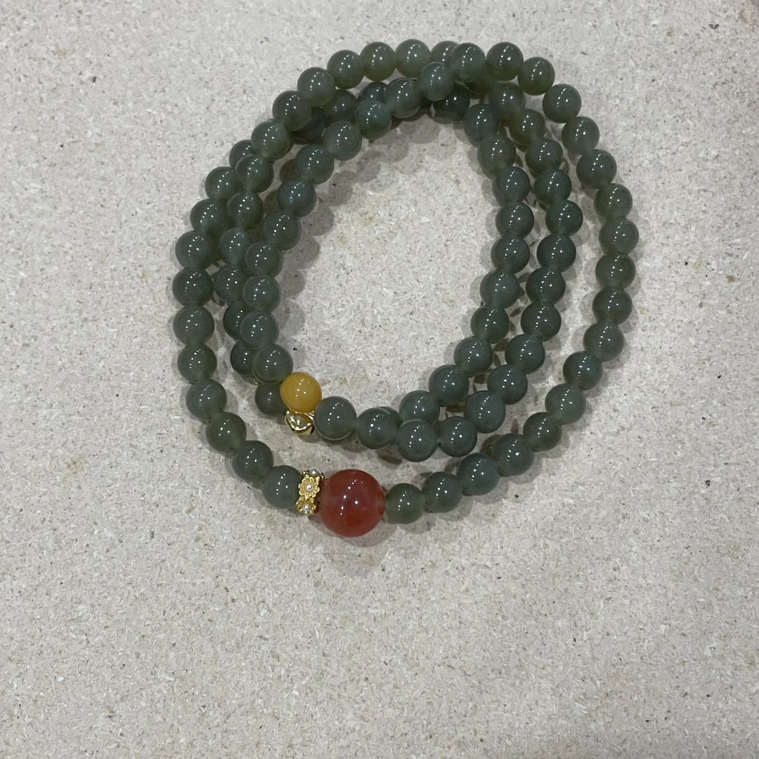 合金手链 多圈手串新中式国风爆款气质时尚百搭轻奢