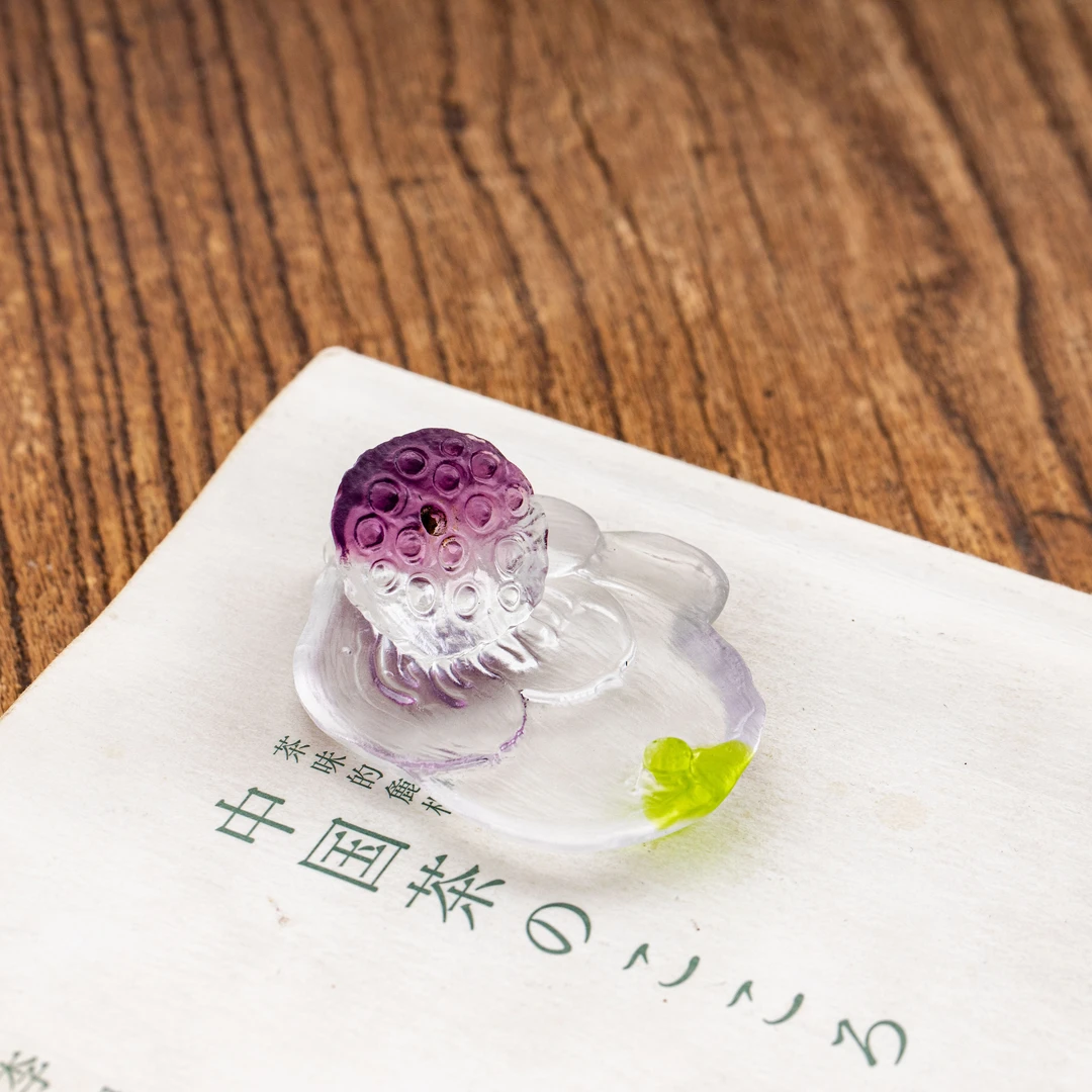 文创系列 茶周边 琉璃莲蓬香插 BLB18