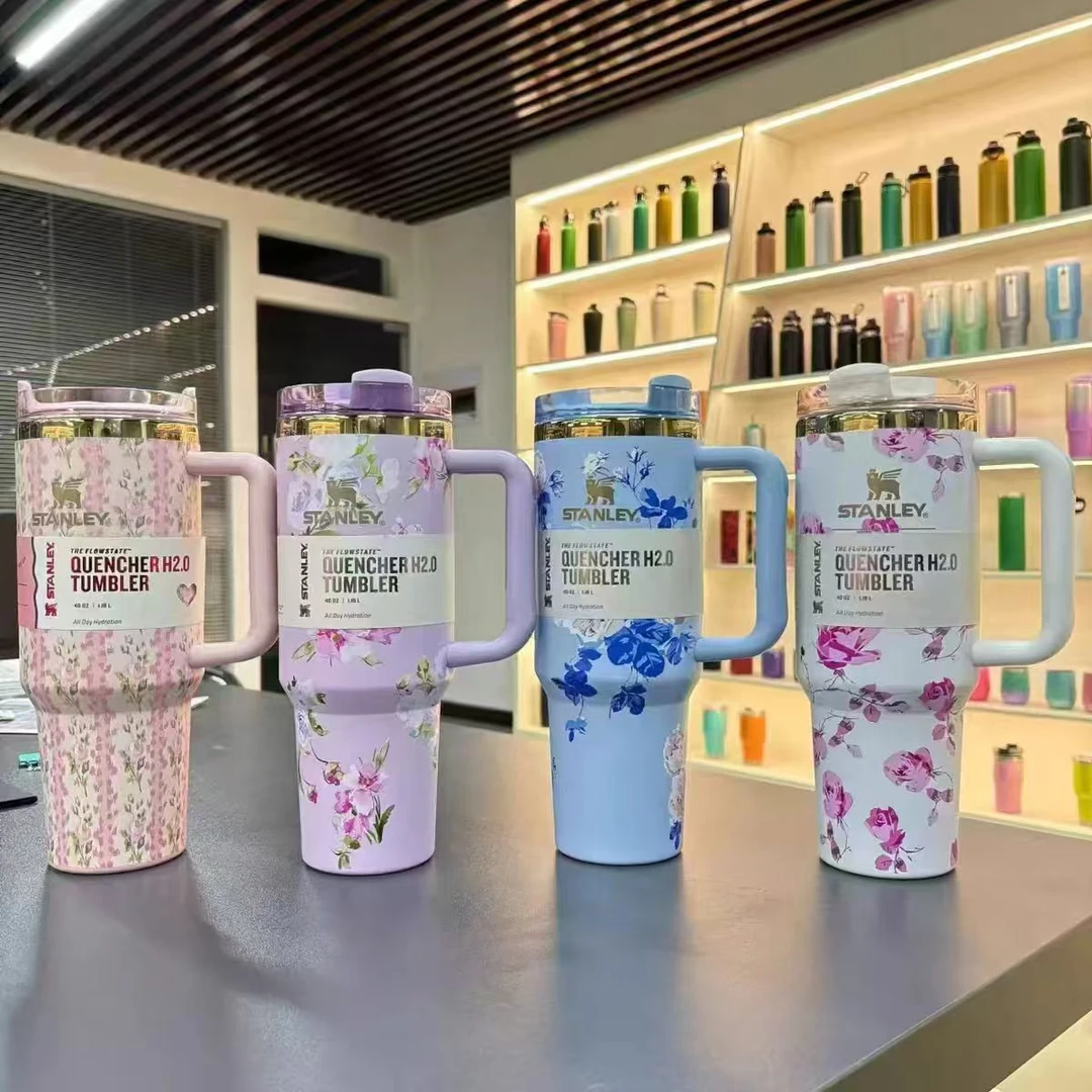 【新号宠粉】联名loveshackfancy吸管杯大容量高颜值保温杯40oz