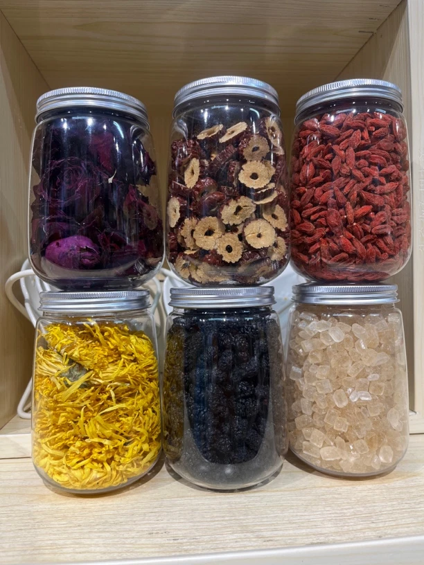 储物罐带盖食用农产品瓶食品罐茶叶罐收纳罐密封罐