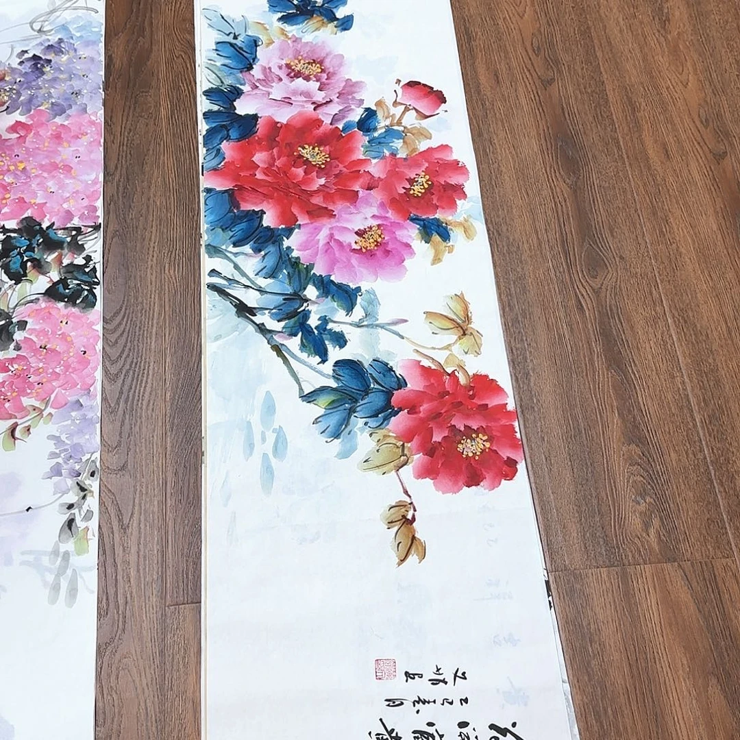 国画国画作品集一个由一个