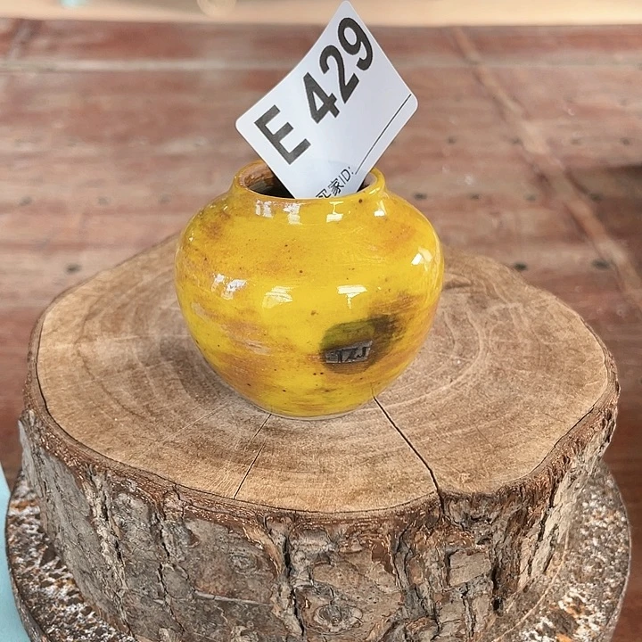 紫砂花盆新款 拇指盆 内口2.8