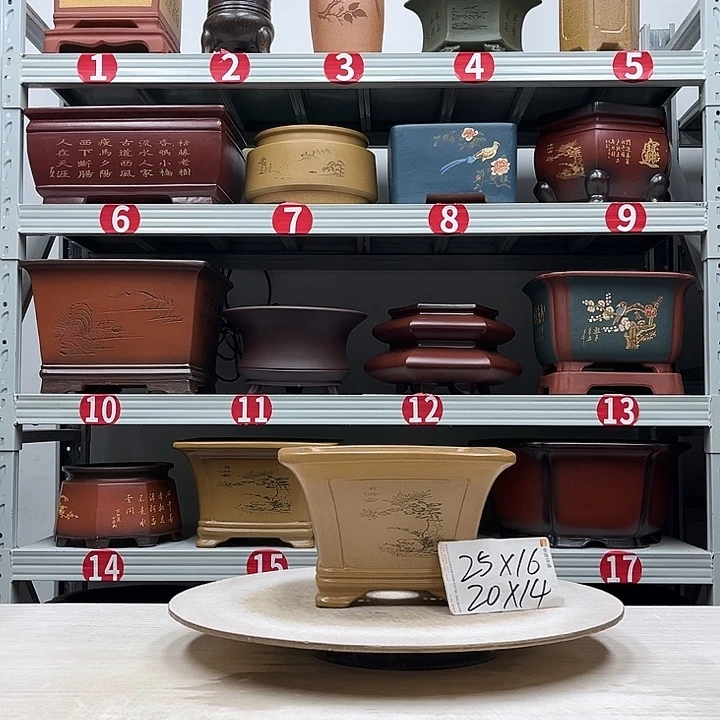 紫砂花盆紫砂花盆