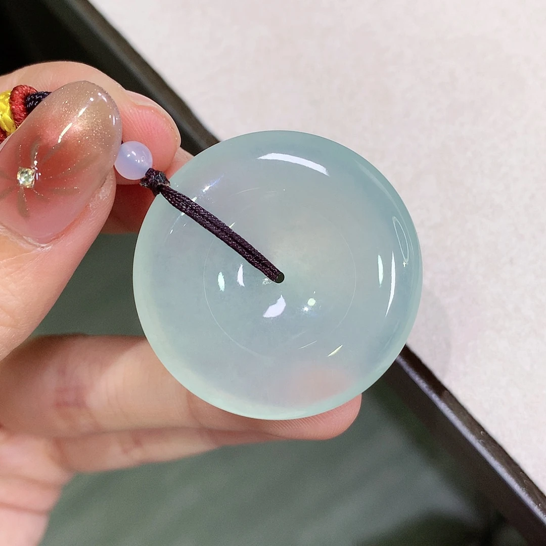 翡翠未镶嵌颈饰34.3-6.3