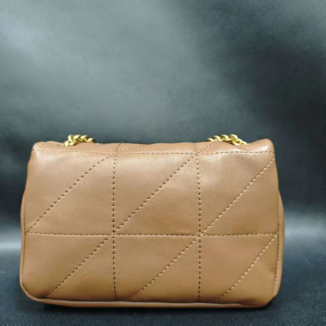 SMVP 高定奢品 潮流真皮新款女包迷你小号 0361-1 棕色杰米