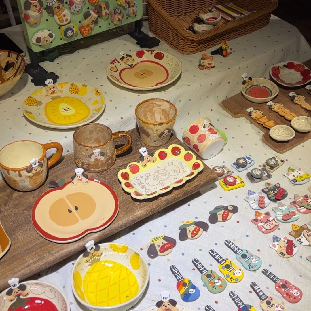 瓷片8821一起逛集市啦