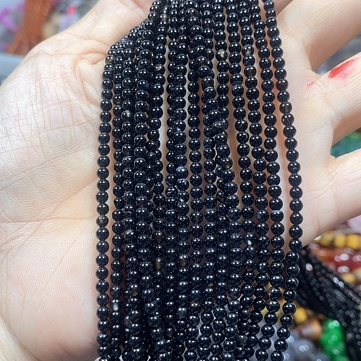 玛瑙/玉髓未镶嵌珠宝半成品玛瑙卡3mm（3条）