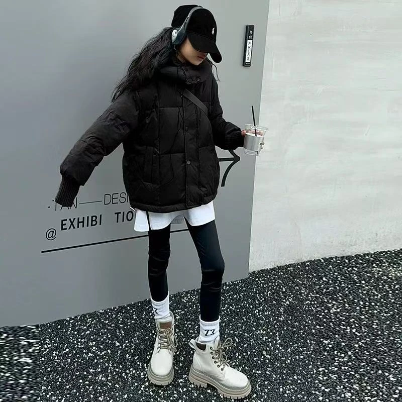 501069《熊不指定什么颜色》韩版儿童休闲百搭时尚保暖洋气羽绒服