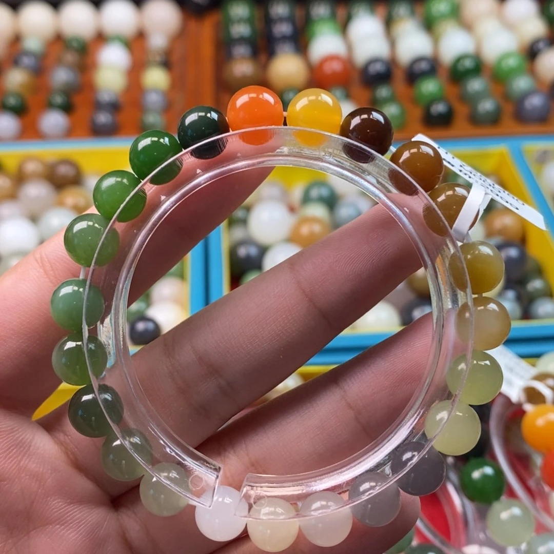 手串未镶嵌和田玉z福利多宝手串