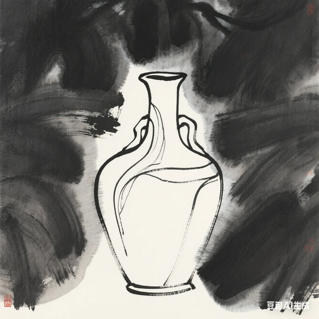 简约抽象陶瓷瓶瓶罐罐