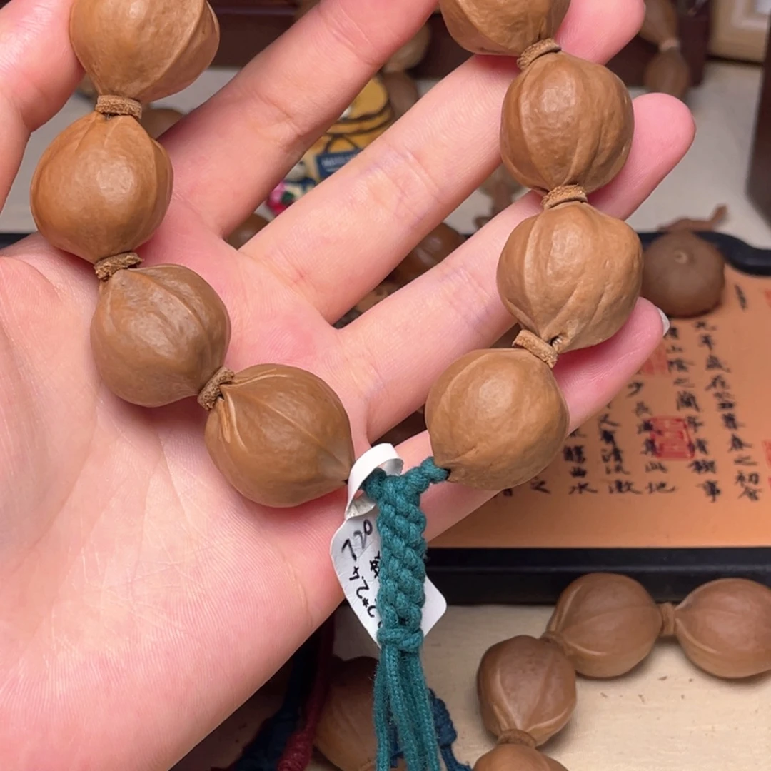 橄榄核手串/手链拿**生梅林铁核2224