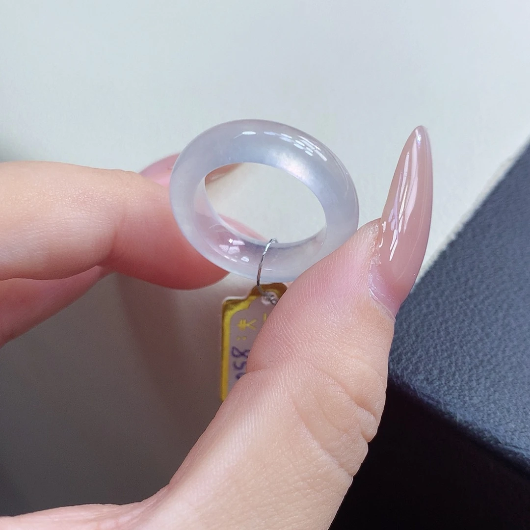 翡翠未镶嵌戒指11号