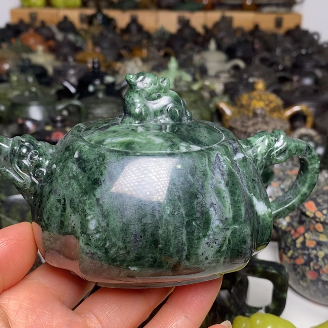 藏玉药王石福利款龙尊壶240cc