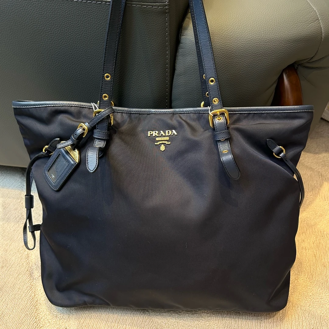 99新 Prada/普拉达 Prada 普拉达 蓝金托特