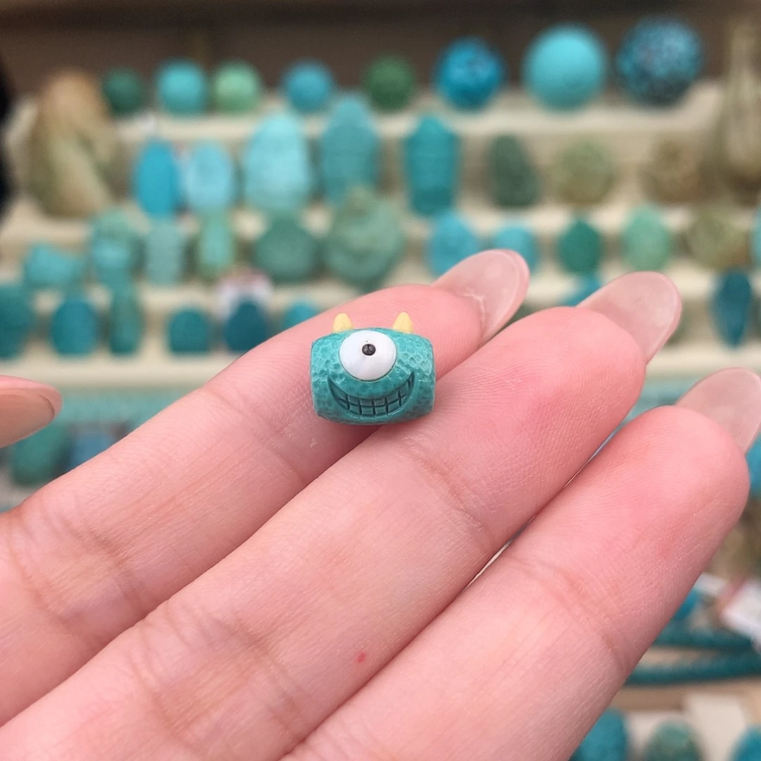 未镶嵌绿松石珠宝奇石