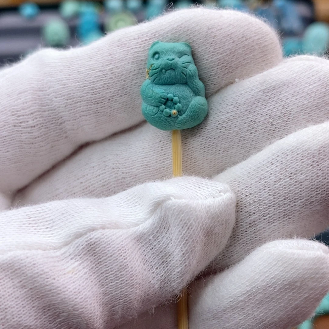 绿松石珠宝奇石未镶嵌