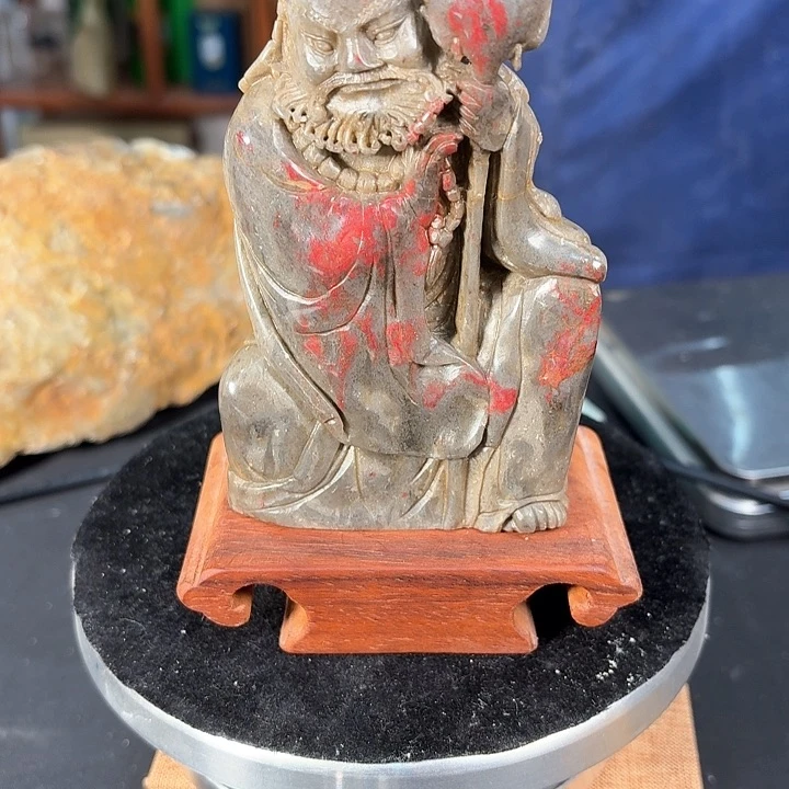 昌化石昌化鸡血石摆件