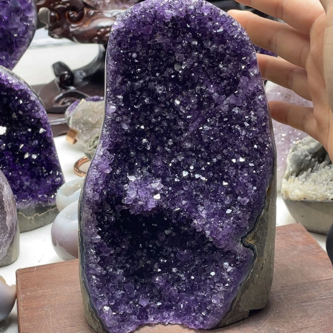 紫晶大型摆件（非配饰）未镶嵌