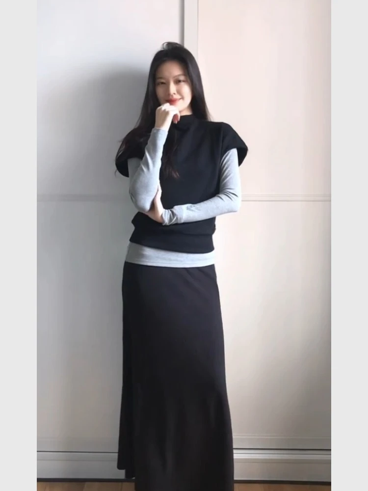 独特超好看冬装套装女宽松慵懒高级感时尚百搭韩系一整套深冬穿搭