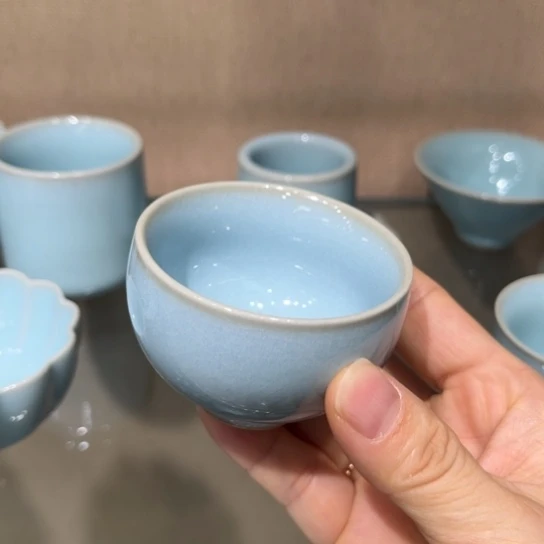 瓷片大宋名窑汝瓷茶具