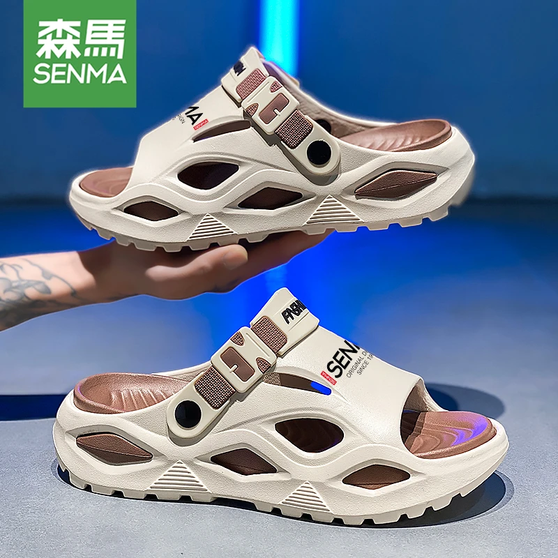 凉鞋男士2025新款夏季潮流外穿厚底凉拖鞋防滑沙滩鞋子