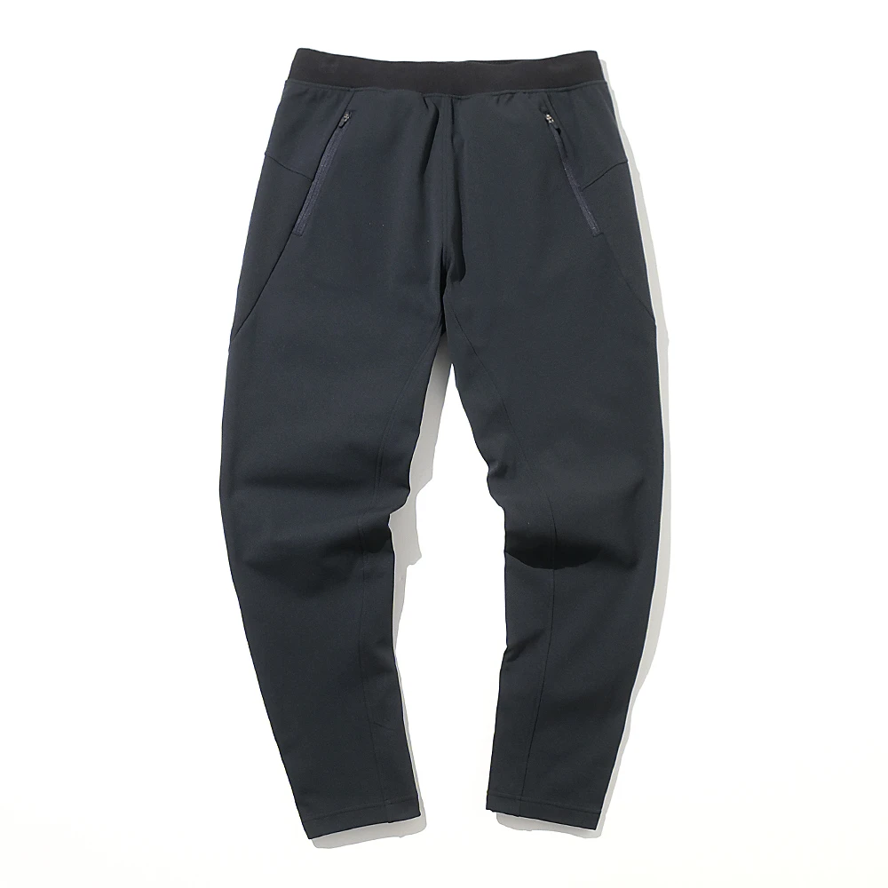 BM202402 轻量户外徒步运动长裤男子春秋磨绒弹力裤脚拉链跑步裤