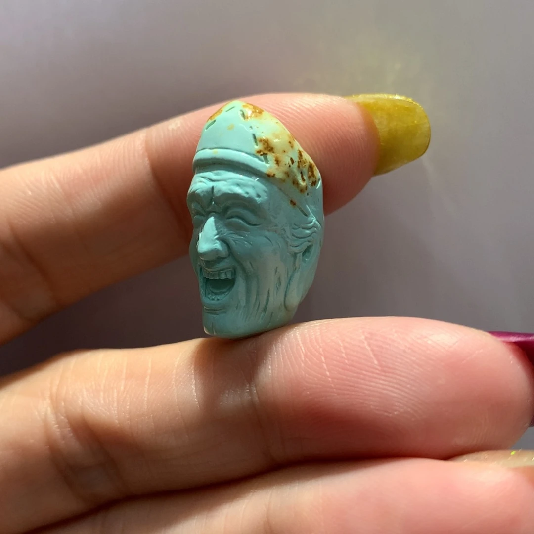 未镶嵌绿松石吊坠