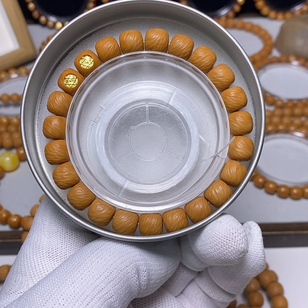 猴头核桃手串双标云锦10左右18号