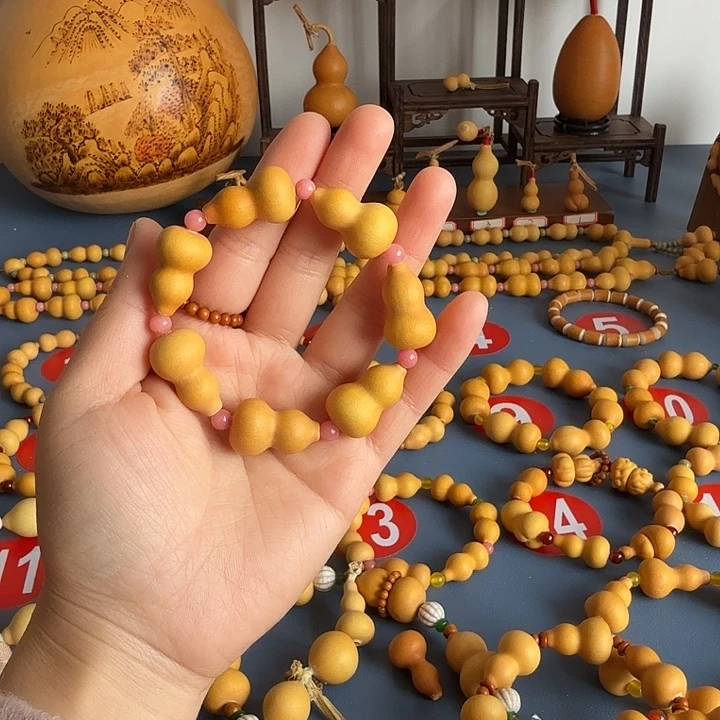 @***笔木质类天然葫芦手持手串