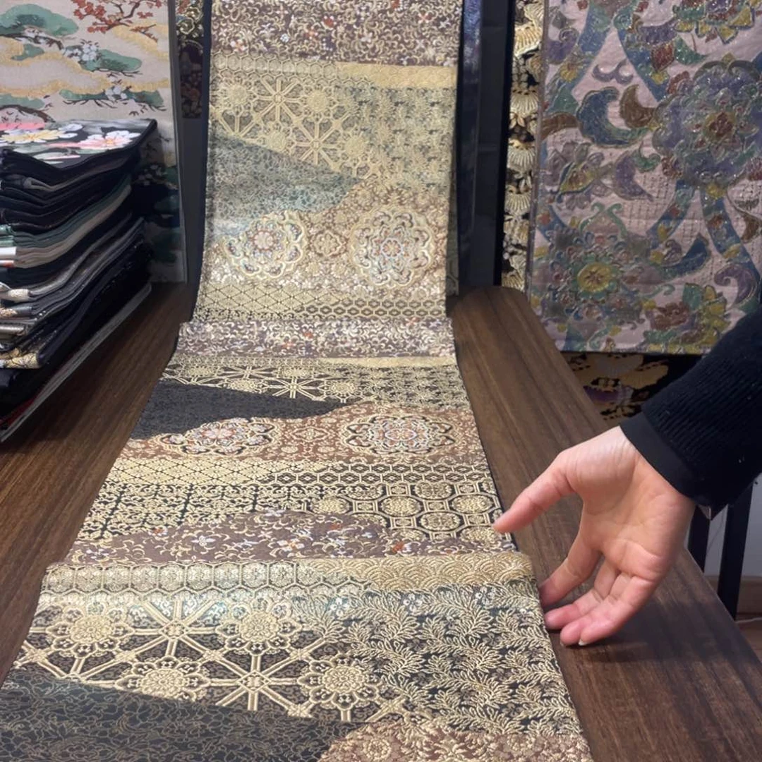 织绣41 唐锦西阵织桌旗