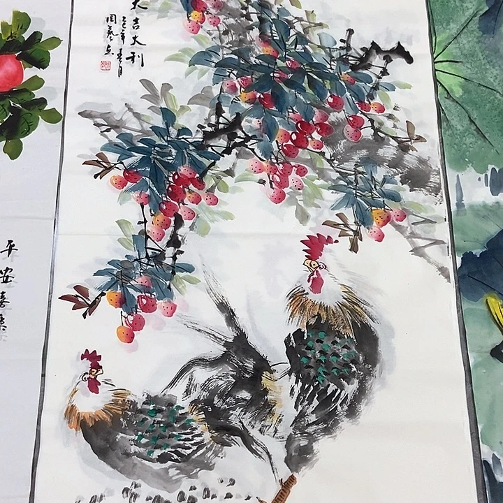 小周画廊的直播间