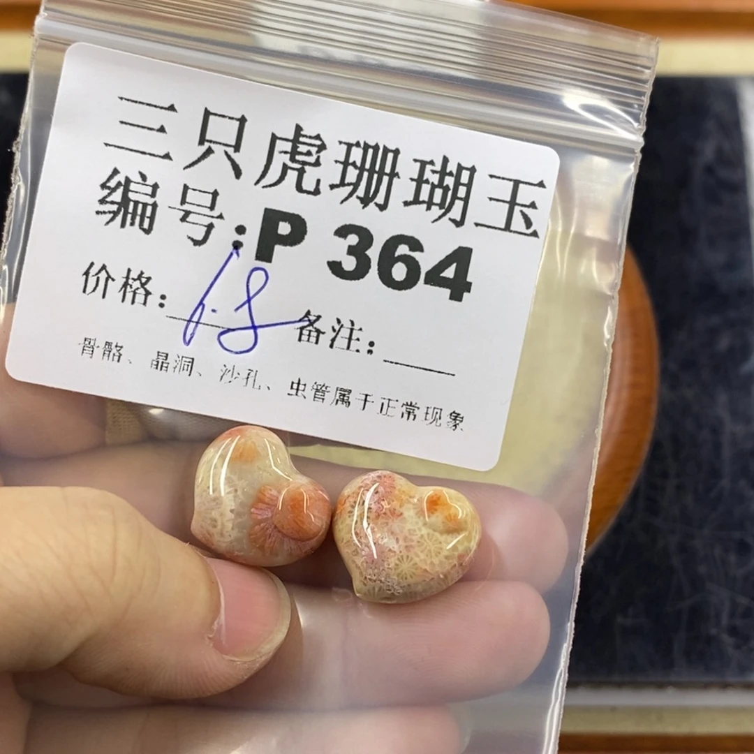 硅化珊瑚（珊瑚玉）1未镶嵌小*