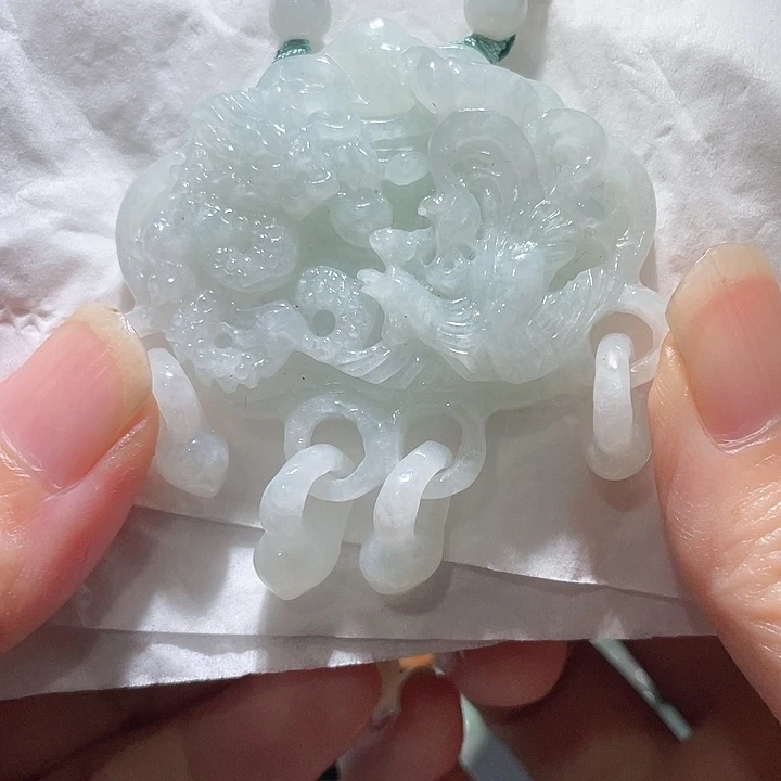颈饰未镶嵌翡翠天