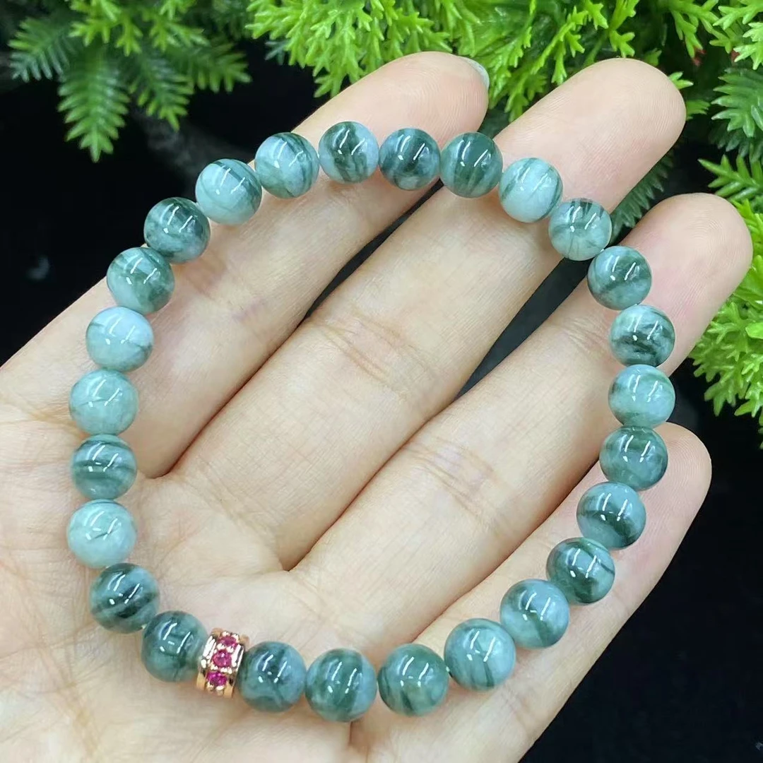 新春大集翡翠手串未镶嵌--手串5699 4