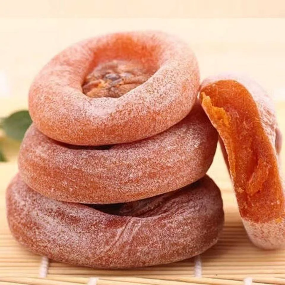 【发两斤】桂林柿饼晾晒干圆饼柿饼金秋头季农家自制柿饼