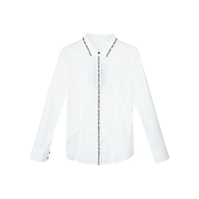 【她翼】春季长袖显瘦衬衫修身气质衬衣CF1242361148