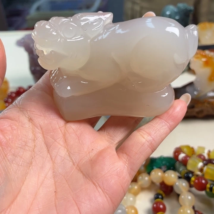 玛瑙/玉髓未镶嵌吊坠(不含链)