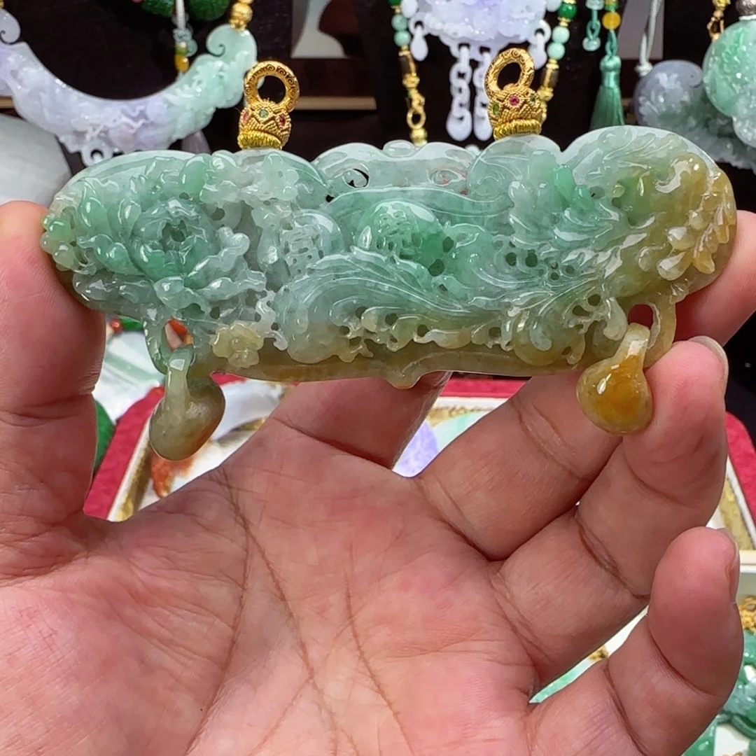 颈饰未镶嵌翡翠仿古