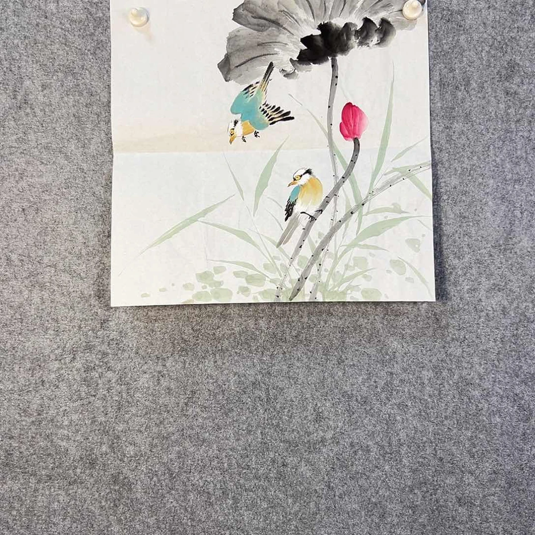 国画330 花鸟在此处飞翔也不太