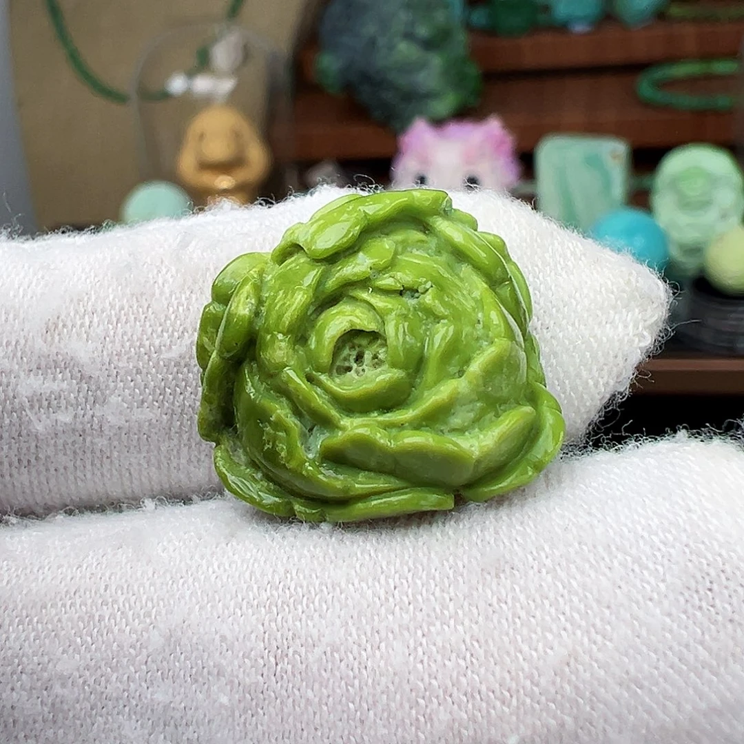 未镶嵌绿松石绿松石主播璐璐