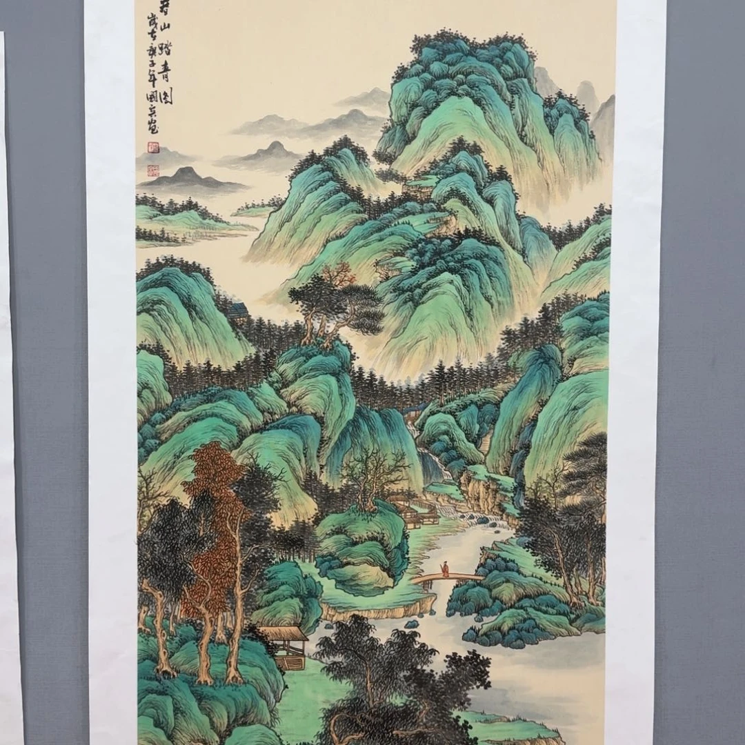 国画国画莫国宾教师精品