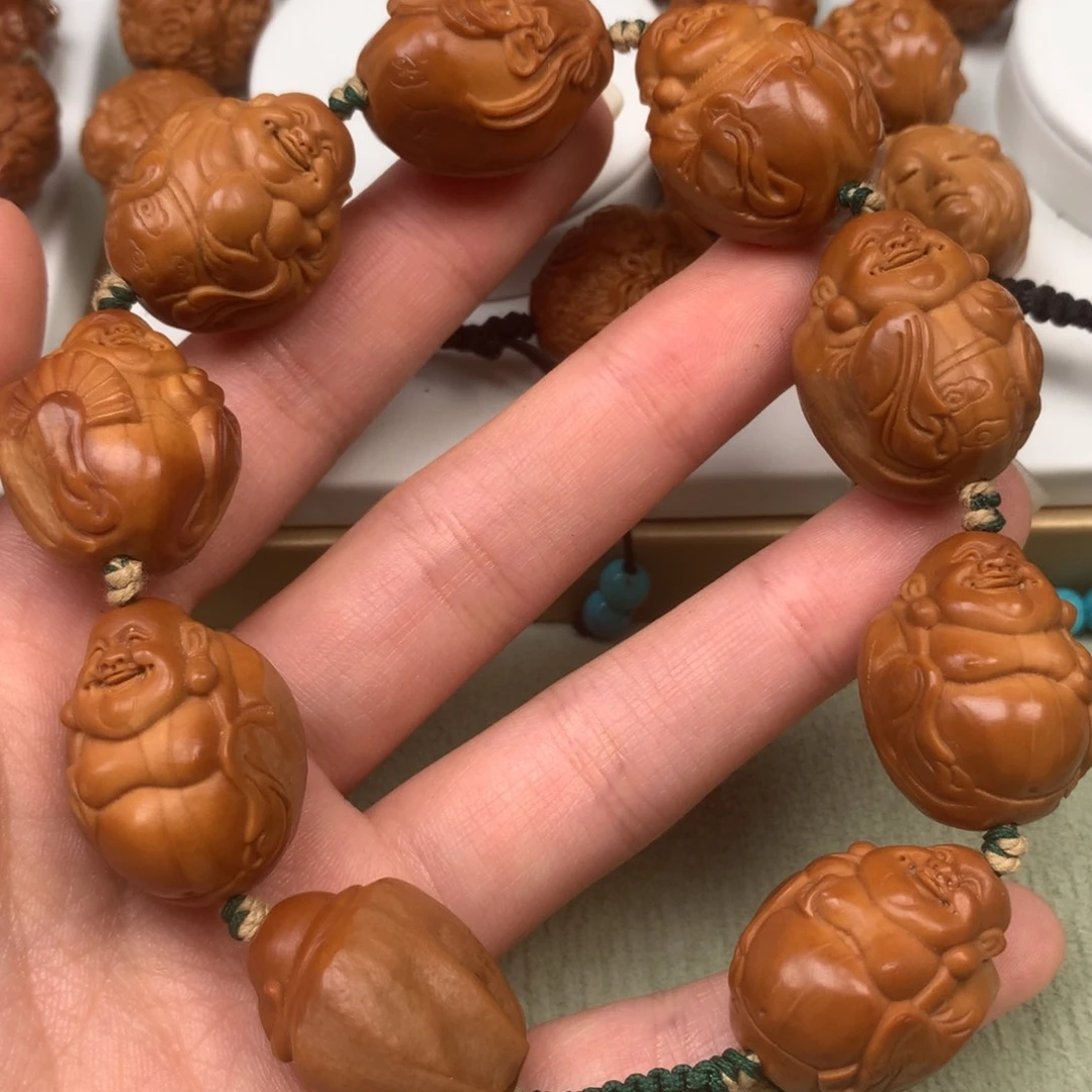 手串/手链橄榄核原皮弥勒