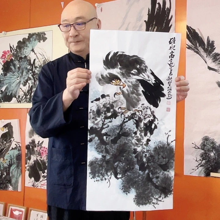 国画张圣敏先生纯手绘作品