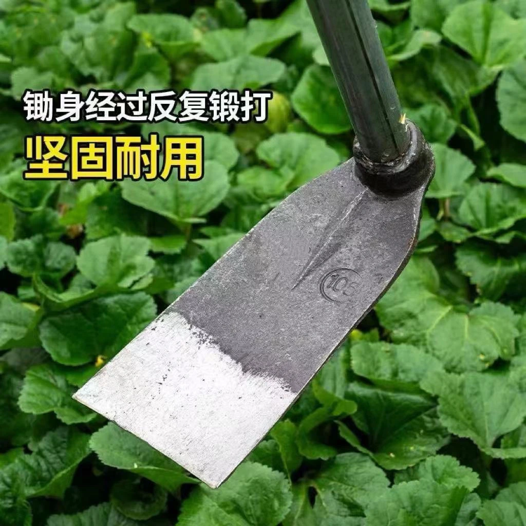 锄头农用除草工具神器开荒翻土锰钢农具一体锄头锄头农用锄头锄草