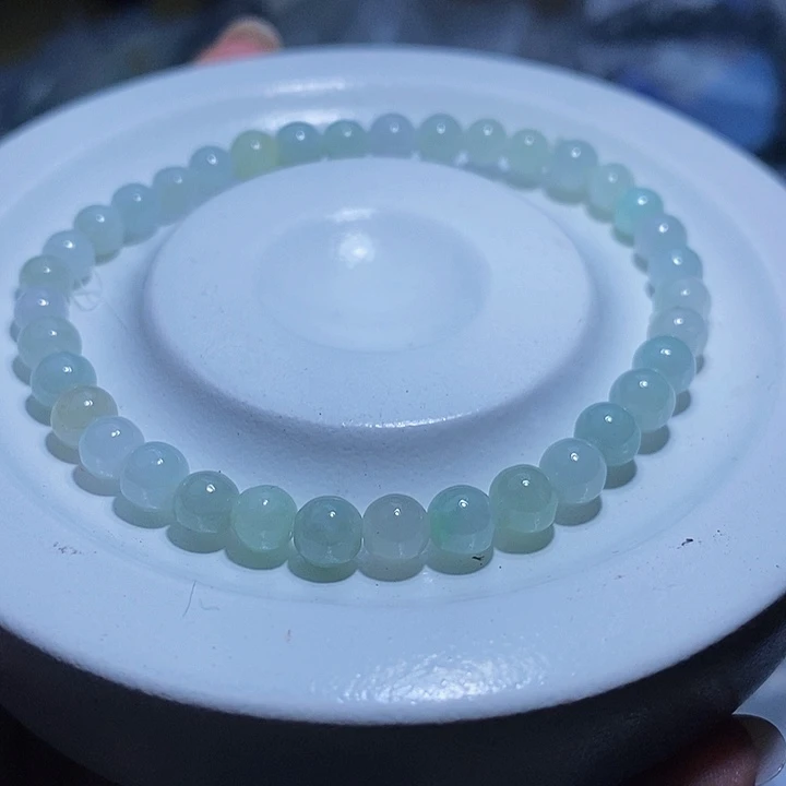 未镶嵌手串翡翠天然缅甸A货翡翠5.6