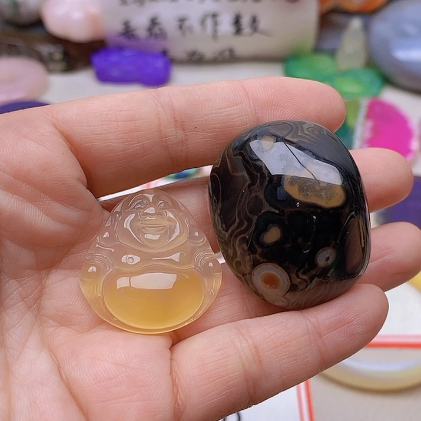 【闪购商品】未镶嵌玛瑙/玉髓珠宝半成品你*人