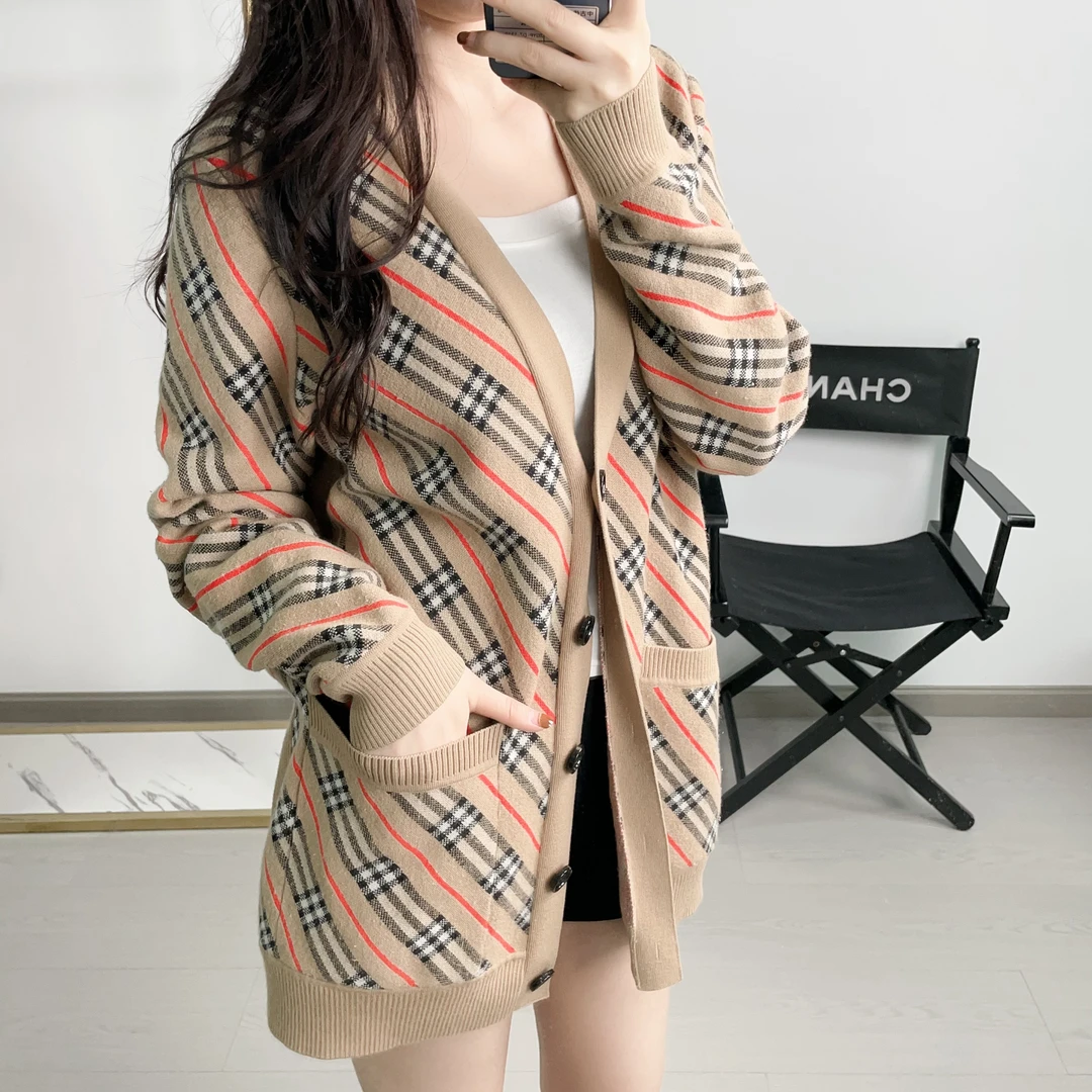 95新 BURBERRY/博柏利 针织开衫 m码/250920WPHLY01