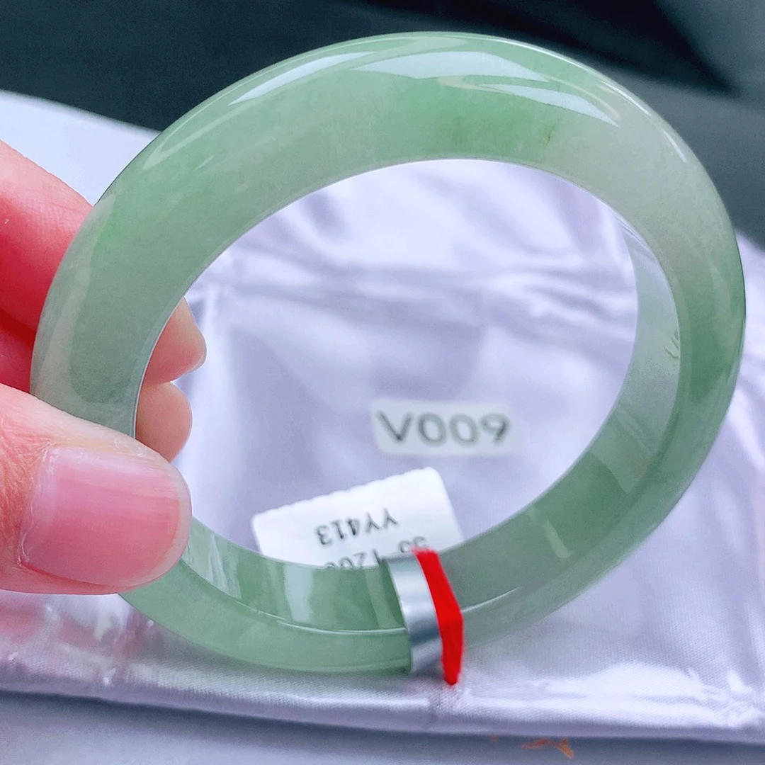 翡翠未镶嵌手镯缅甸天然a货翡翠手镯