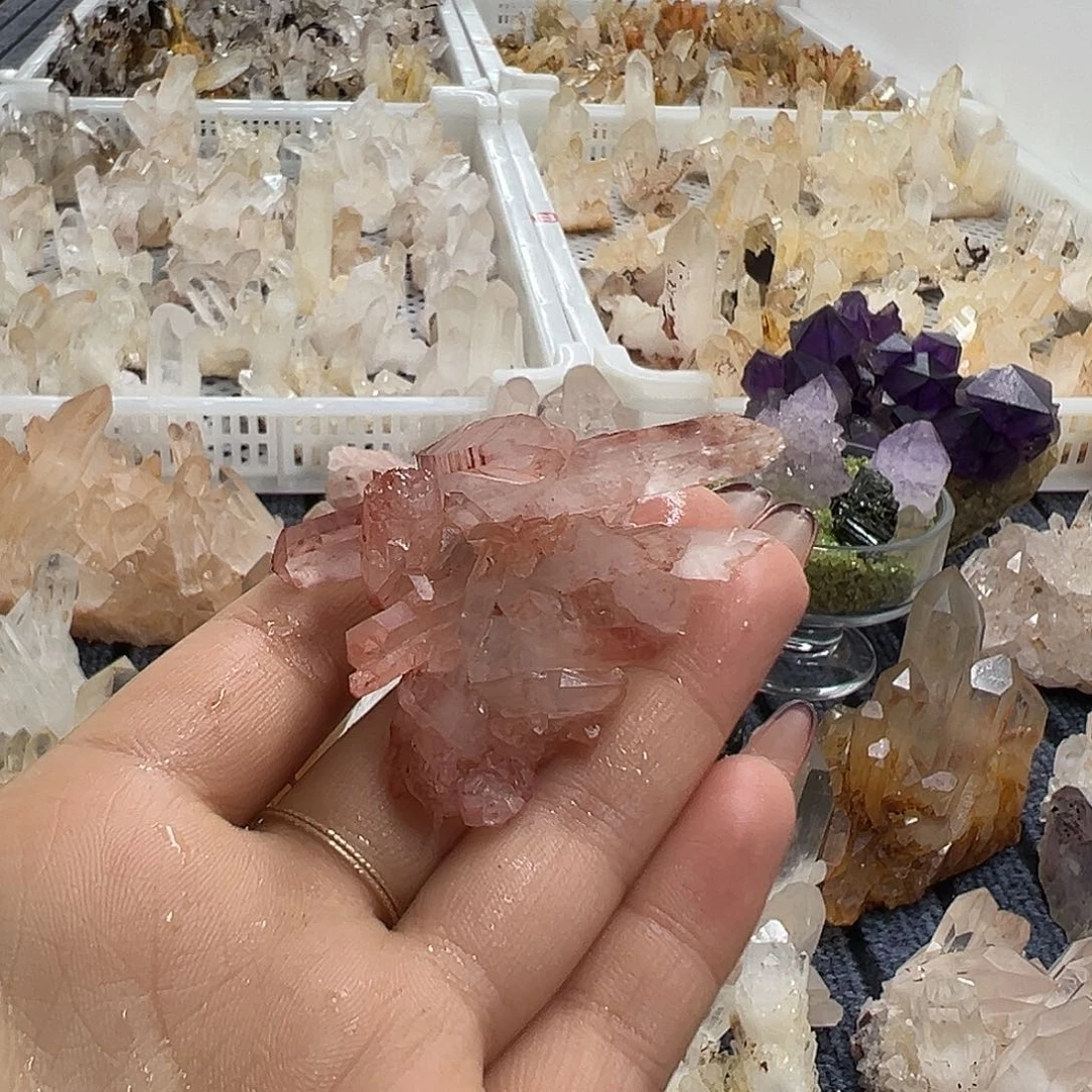 小***卡银S925镶嵌水晶珠宝半成品